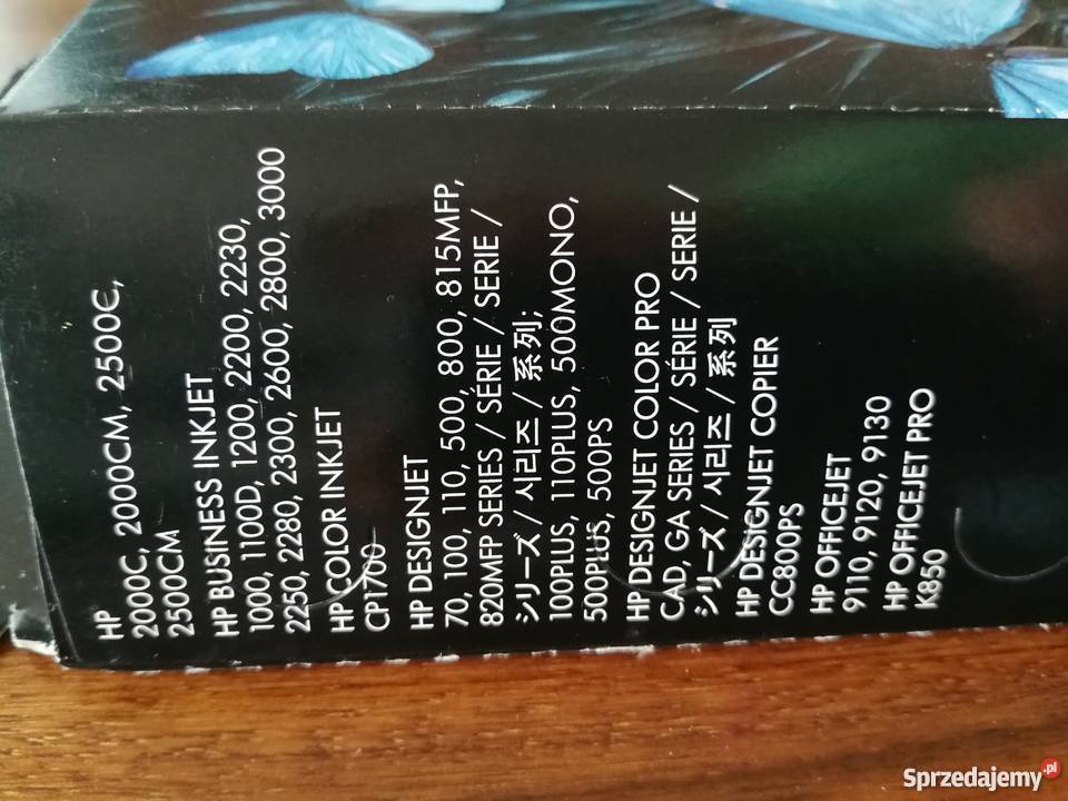 Oryginalny tusz HP 10 HP Drukarki i skanery Katowice