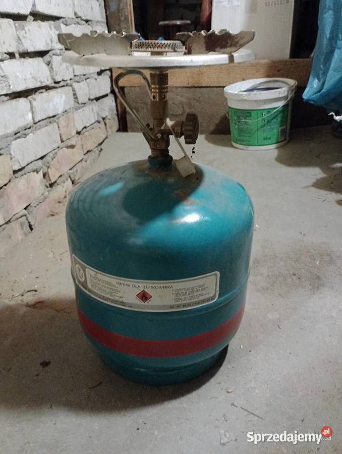 Butla gazowa turystyczna z palnikiem warmińsko-mazurskie Pisz