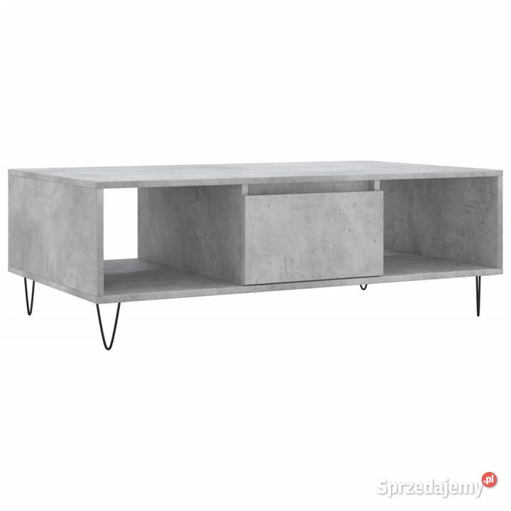 Stolik kawowy szarość betonu 104x60x35 WM827088 Warszawa sprzedam
