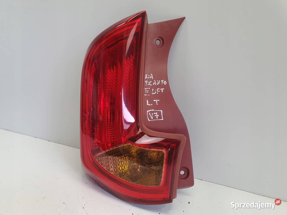 LAMPA TYLNIA LEWA Kia Picanto II lift 1117r LEWY Rudka sprzedam