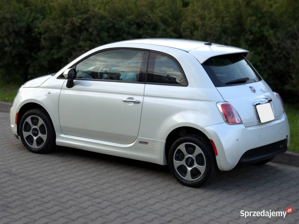 Fiat 500e Biała perła BEZWYPADKOWY orgprzebieg automatyczna Rzeszów