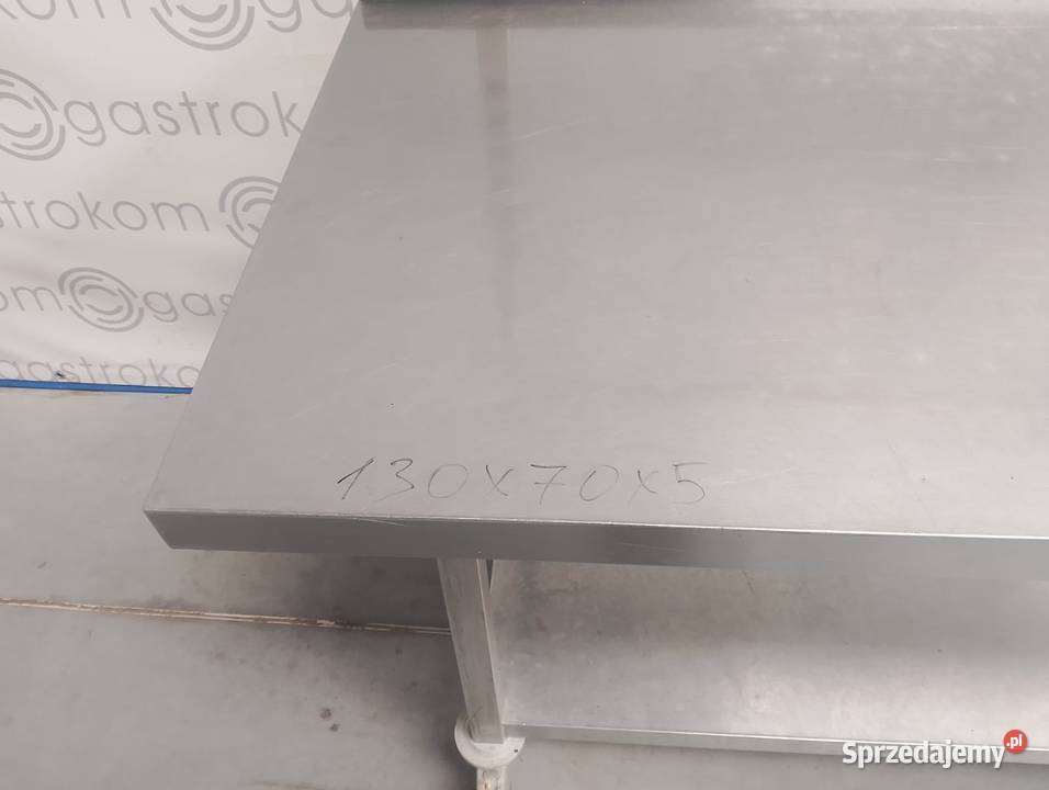 BLAT ZE STALI NIERDZEWNEJ Z RANTEM 130X70