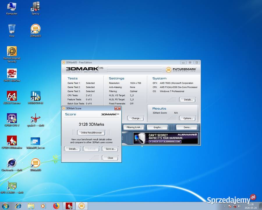 ASUS M5A78LM LX3AMD FX6300 3541GHzRAM 2x4GB DDR3 Cielądz