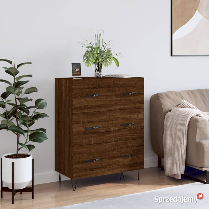 Szafka brązowy dąb 695x34x90 materiał mazowieckie Warszawa