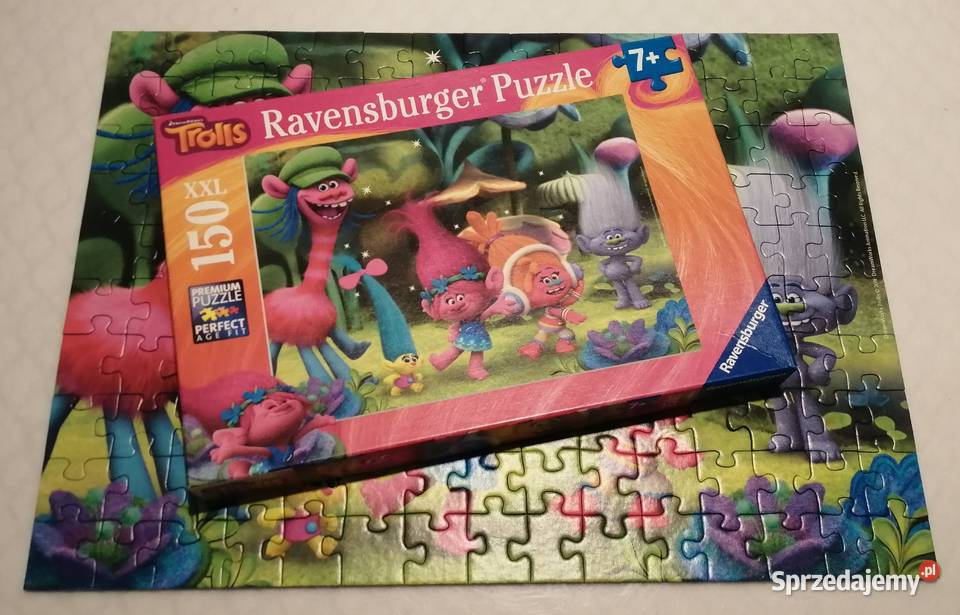 Trolle Trolls 10033 Ravensburger 150 Puzzle Czeladź sprzedam