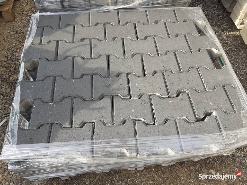 Kostka Brukowa Behaton 8 Szary Grafit Podjazd II Wielogóra sprzedam