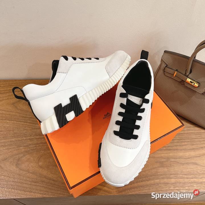 hermes czarnobiały Mężczyzna Kobieta Buty Warszawa