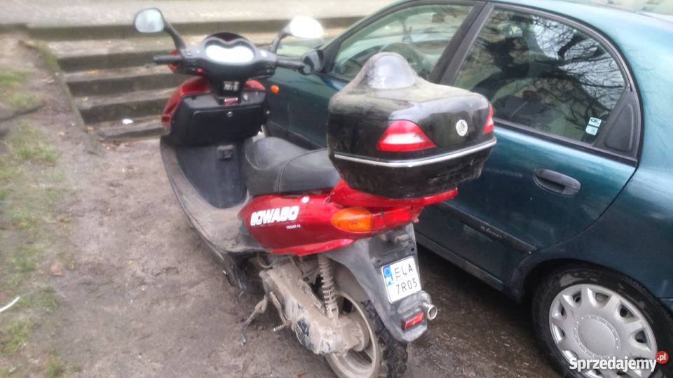 Sprzedam skuter YIBEN YB50QT15 2007r Łask