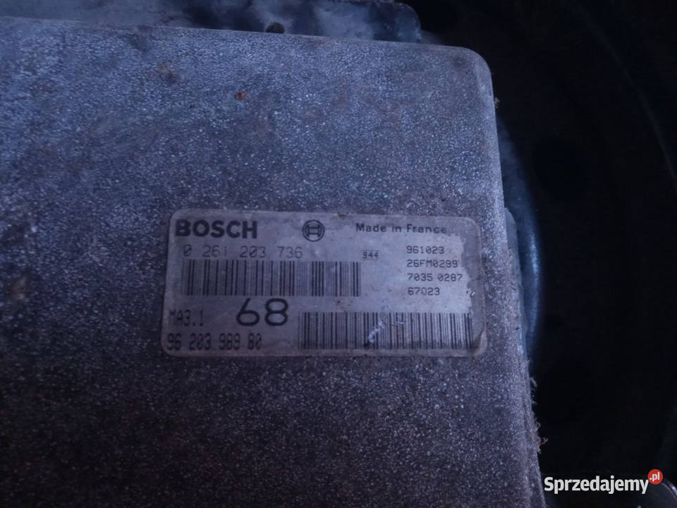 Kontroler silnika do Peugeot 106 BOSCH 0 261 203