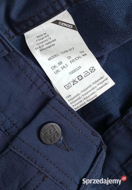 Engel FE Stretch komfortowe spodnie robocze Moda i Styl Sędziszów Małopolski