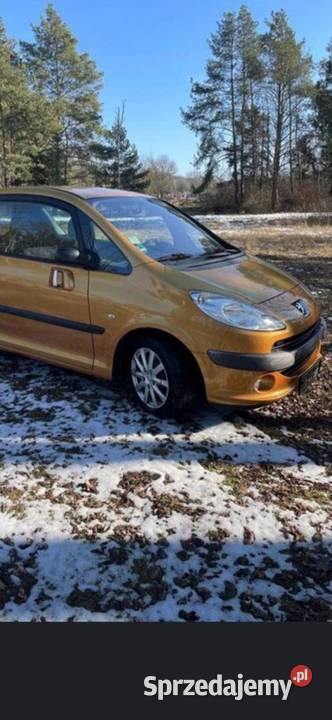 Peugot 1007 14 16v benzyna Automat 2006r Środa Wielkopolska