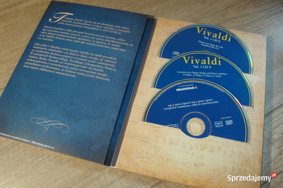 Vivaldi Epoka Baroku 10CD pomorskie Gdynia sprzedam
