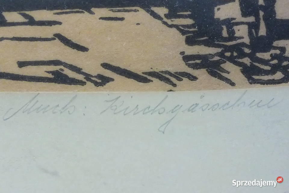 Obraz Miejski zaułek Malarstwo Lubin