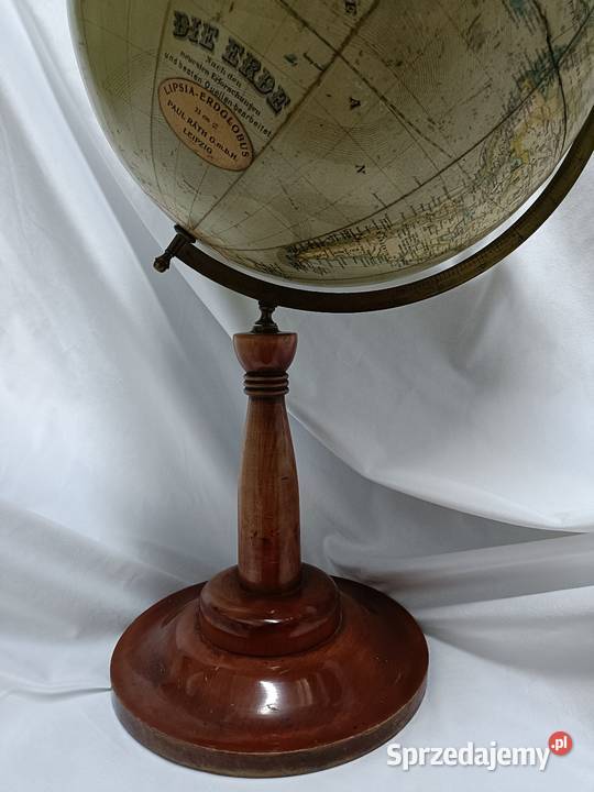 Zabytkowy globus LipsiaErdglobus z Pracowni Paul Góra