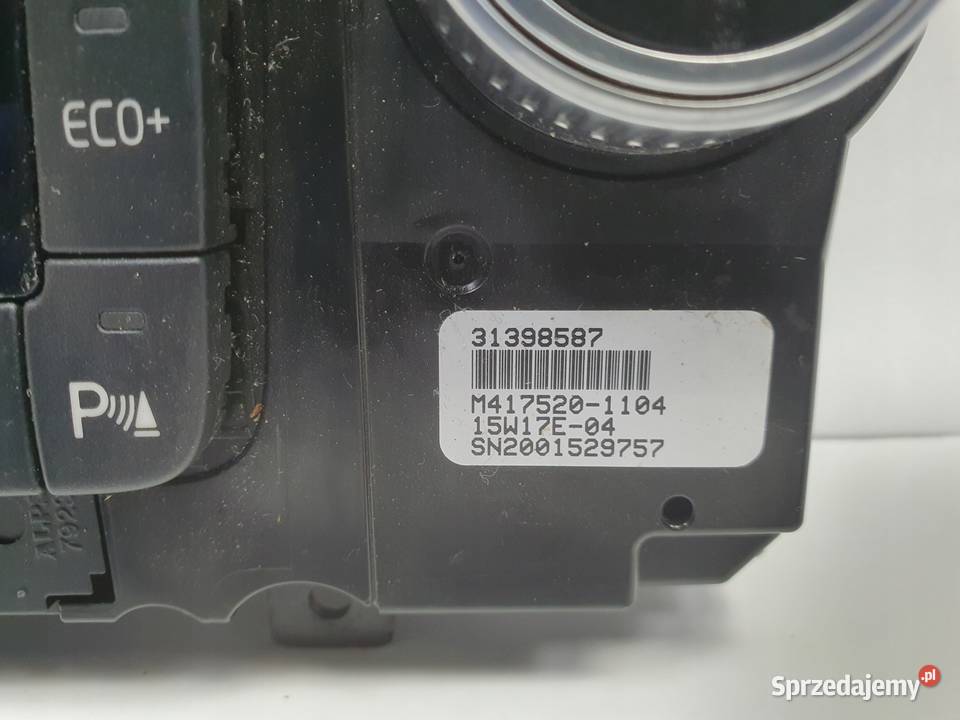 PANEL KLIMATYZACJI Volvo S60 II V60 I XC60 I osobowe Chełm
