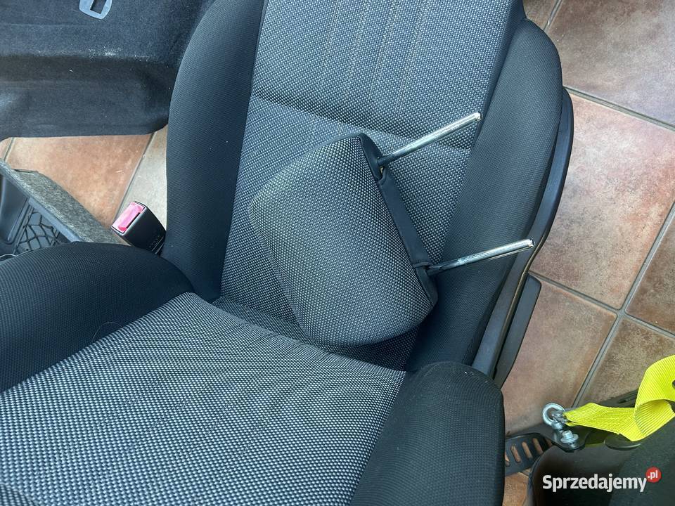 Fotele Boczki welurowe Alfa 159 SW czarne Kraków