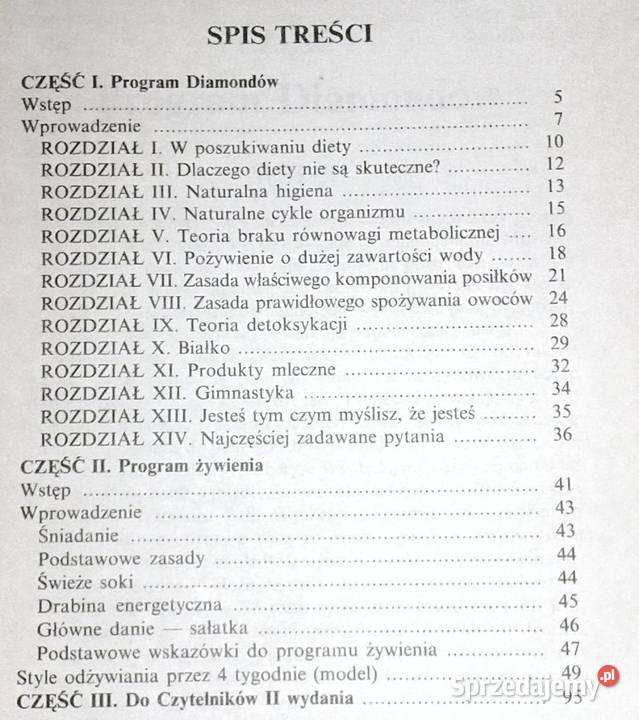 Dieta życia M Błaszczyszyn