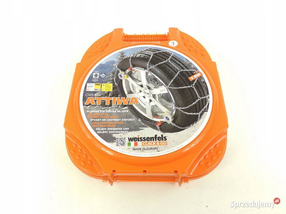 ŁAŃCUCHY ŚNIEGOWE WEISSENFELS CLACK GO M43 9MM