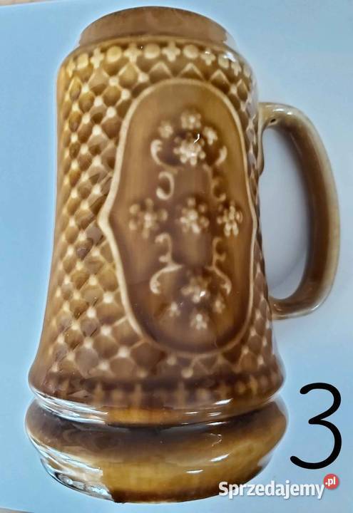 Mirostowice Kufle Miski Bulionówki Popielniczki Porcelana i szkło opolskie Kluczbork