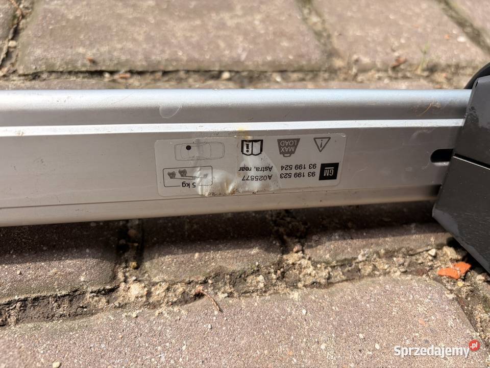 Bagażnik dachowy Opel Astra H kombi Motoryzacja Płock