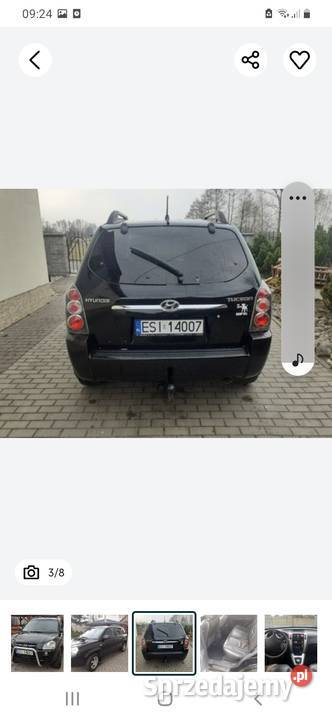 Hyundai Tucson 20 Lpg Samochody osobowe Zduńska Wola