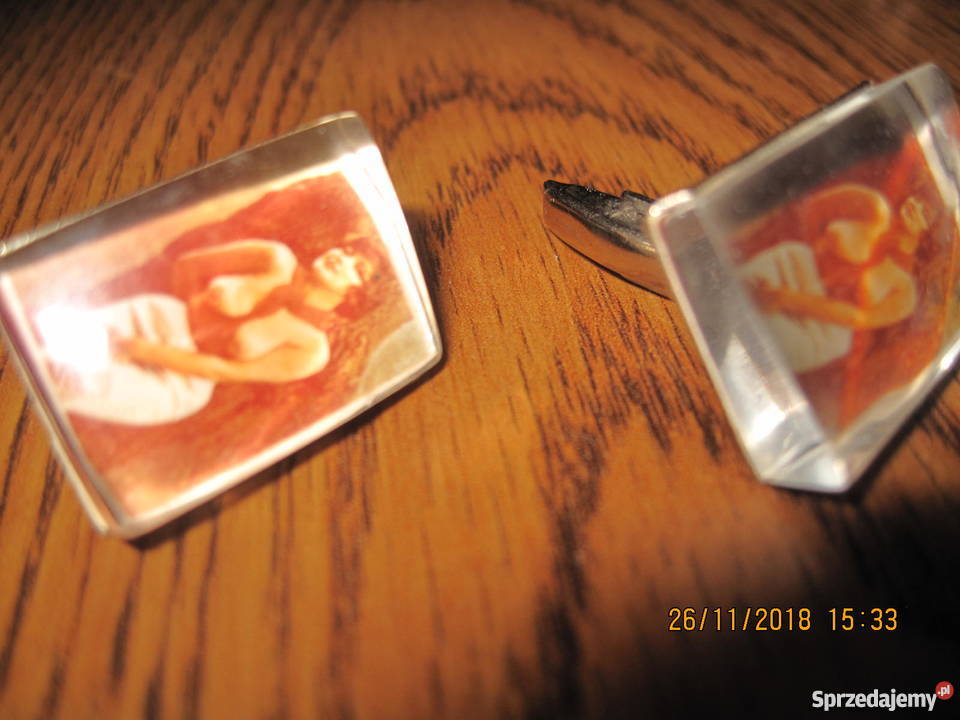 Spinki do mankietów retro lata 70 te Wrocław sprzedam