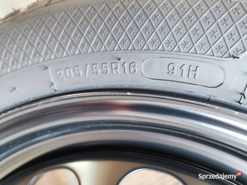 VW komplet kół zimowych nowe felgi i opony 20555 Białystok