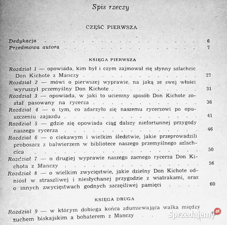 Przemyślny szlachcic Don Kichot z Manczy Miguel lubelskie Chełm