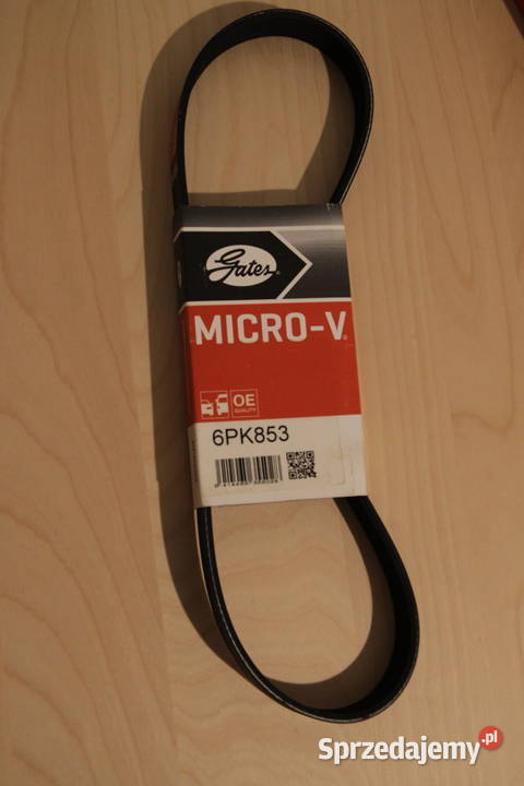 Pasek wieloklinowy Gates MicroV 6PK853 Gdańsk