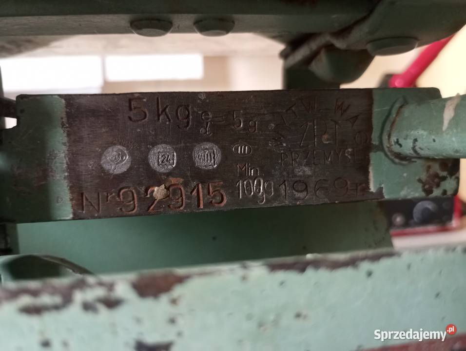 Waga szalkowa małopolskie Kamień