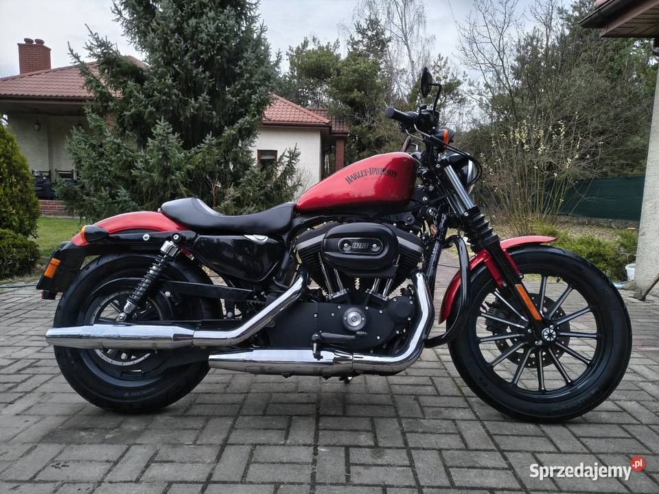 Sportster Iron 883 polski salon niski przebieg elektryczny starter mazowieckie Stanisławów Pierwszy sprzedam