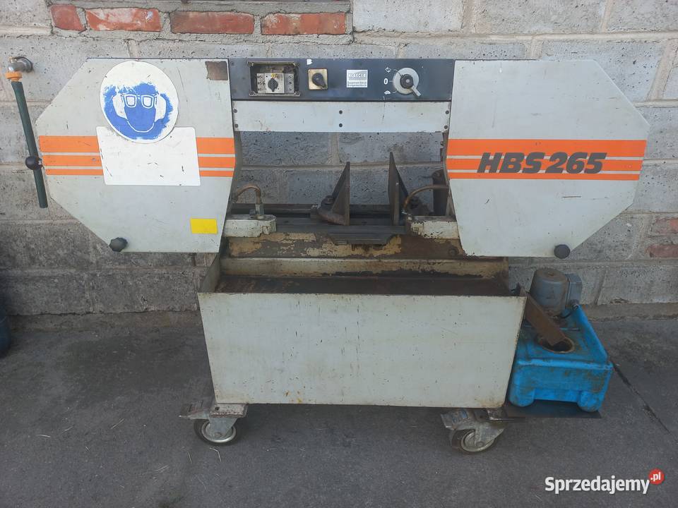 Piła przecinarka taśmowa Klaeger HBS 265 Przykona