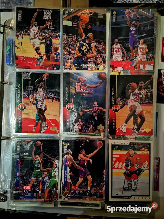 Karty NBA z lat 90tych Opole sprzedam