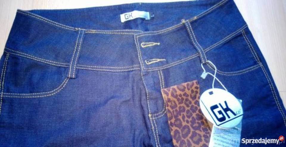 spodnie dżinsowe oryginalne włoskie GK Fashion Rozmiar 38(M) świętokrzyskie Kielce