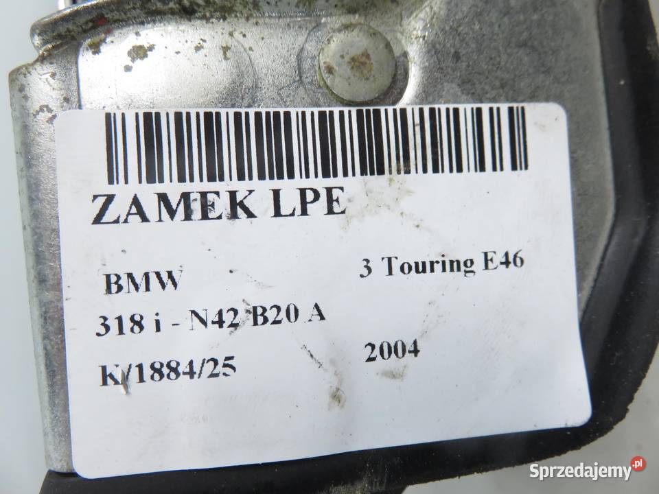ZAMEK LEWY PRZEDNI BMW 3 E46 Touring osobowe