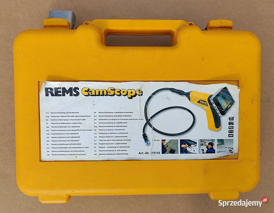 REMS CamScope S kamera inspekcyjna endoskopowa