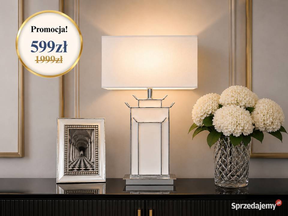Lampa Stołowa VITTORIA Marmurowa Designerska Warszawa