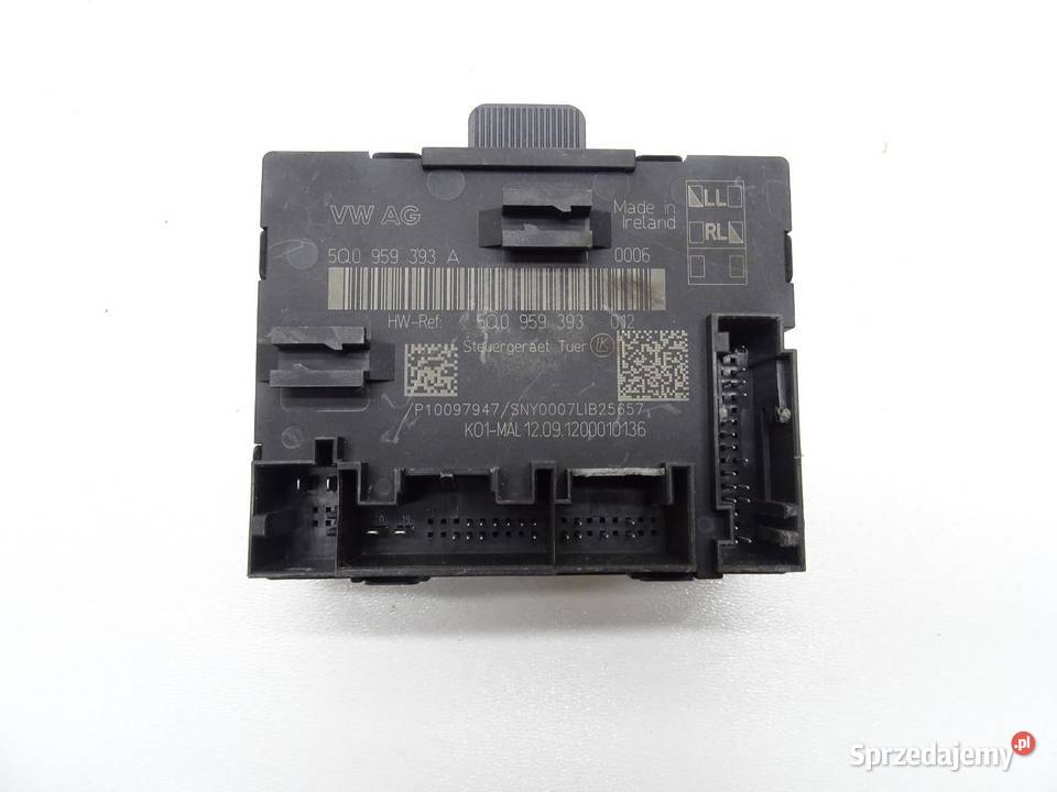 MODUŁ STEROWNIK DRZWI 5Q0959393A AUDI A3 8V GOLF