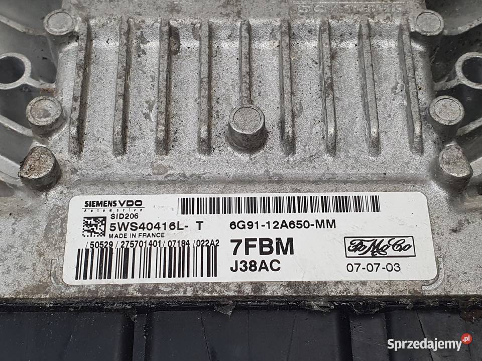 STEROWNIK SILNIKA Ford Galaxy II 20 TDCI QXWA Chełm