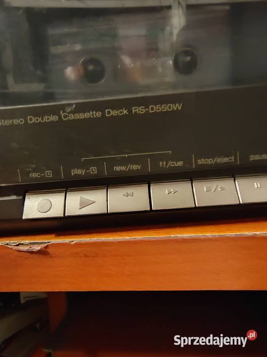 Technics magnetofon rs d550w