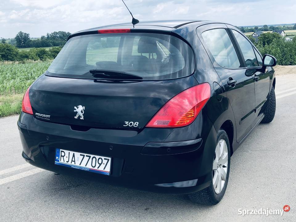 Peugeot 308 16MPI 16V 120 CZARNY Przeworsk