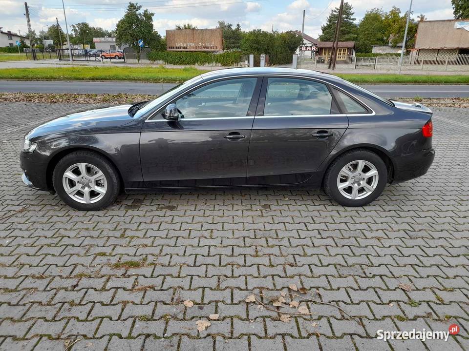 Śliczne Audi A 4B 82008r18 BzGazFul MożZamiany Rok produkcji 2008 łódzkie Zduńska Wola