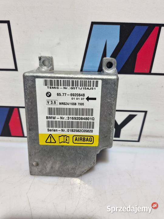 BMW E39 MODUŁ STEROWNIK PODUSZEK POWIETRZNYCH