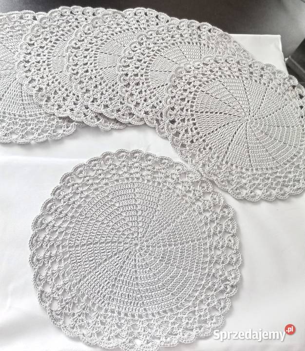 Podkładki szydełkowe Pozostałe Drzewica