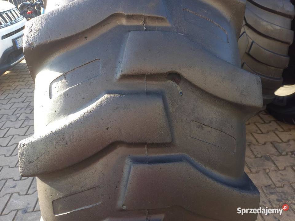 Opona używana przemysłowa 18428 184R28 MRL MTU Do maszyn budowlanych podlaskie Zaścianki