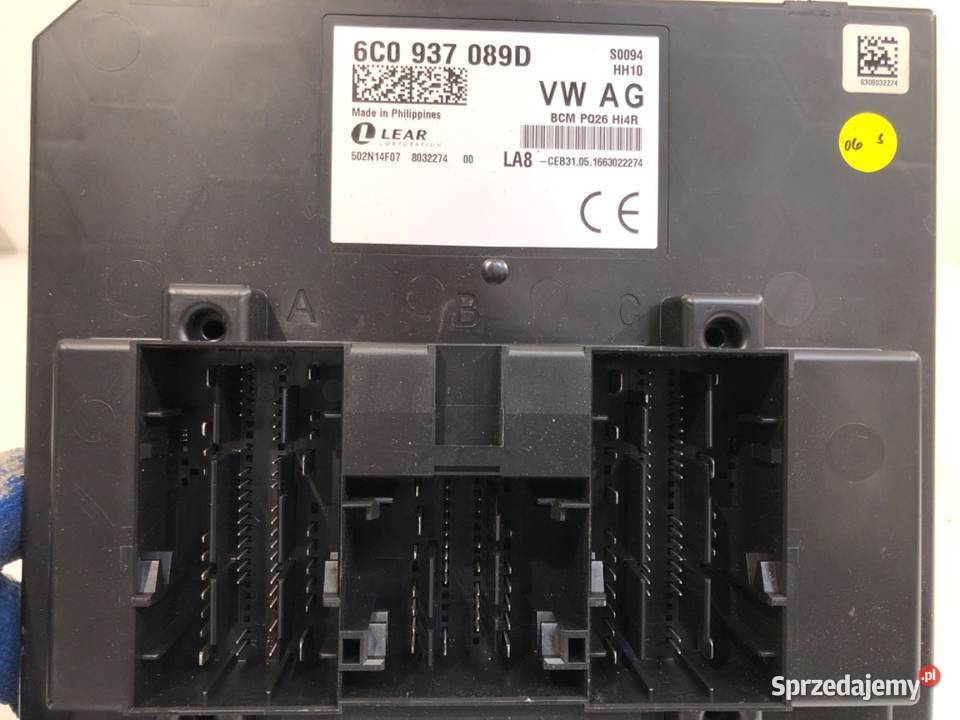 MODUŁ KOMFORTU SEAT IBIZA IV 6C0937089D