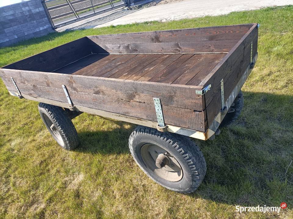 Przyczepa przyczepka sadownicza rolnicza do mini Przyczepy rolnicze Galewice