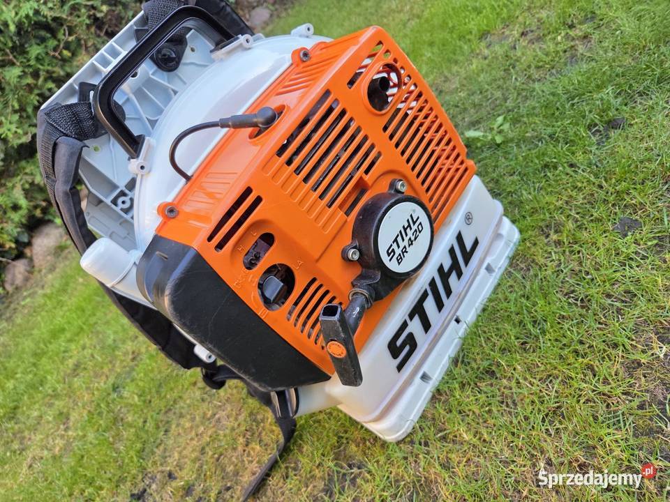 Dmuchawa STIHL BR420 35 do liści sniegu Stan Dmuchawy do liści łódzkie Łowicz sprzedam