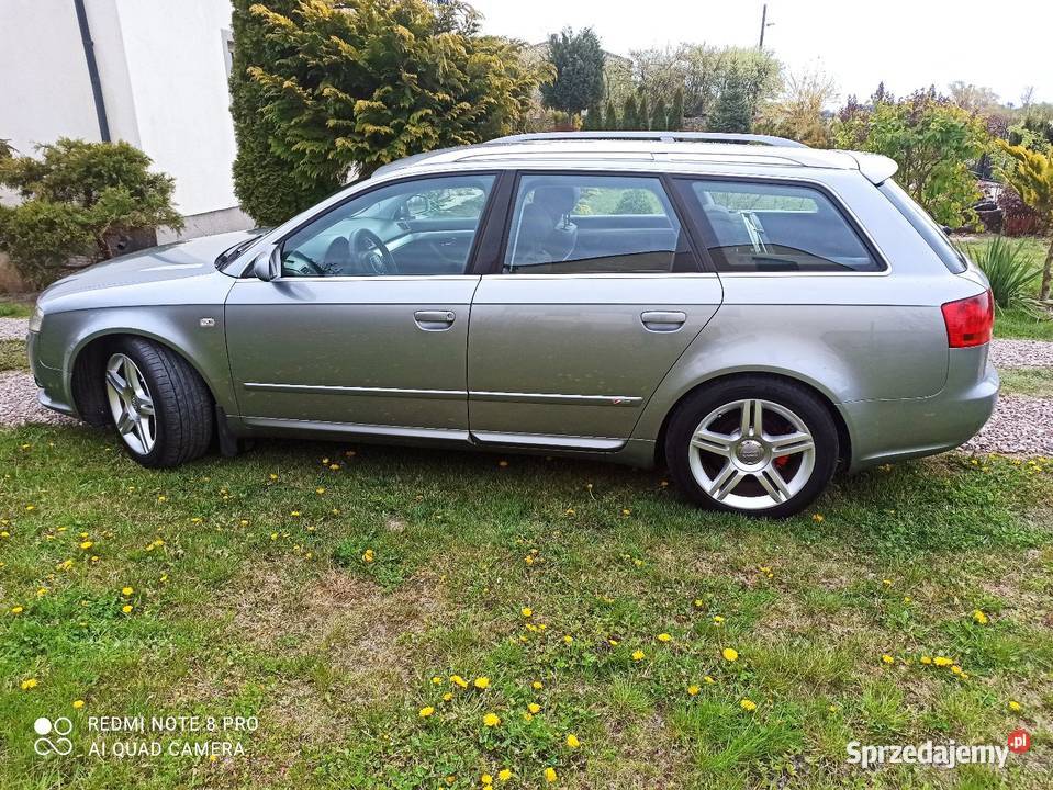 Audi A4 B7 20 TDI 200 2xSline Bezwypadkowy Kombi A4 lubelskie Chodel