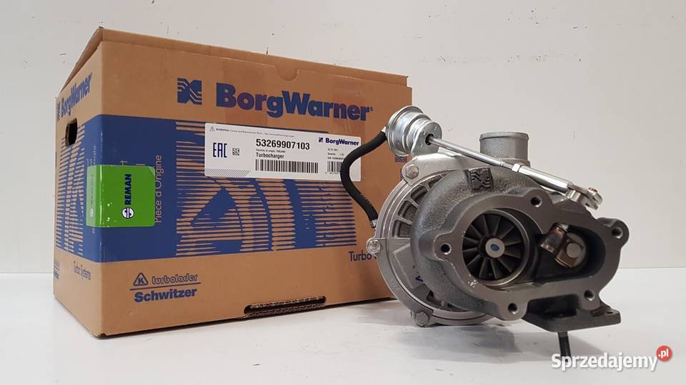 Turbosprężarka BorgWarner Oryginal Reman ciężarowe mazowieckie sprzedam